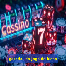 gerador do jogo do bicho